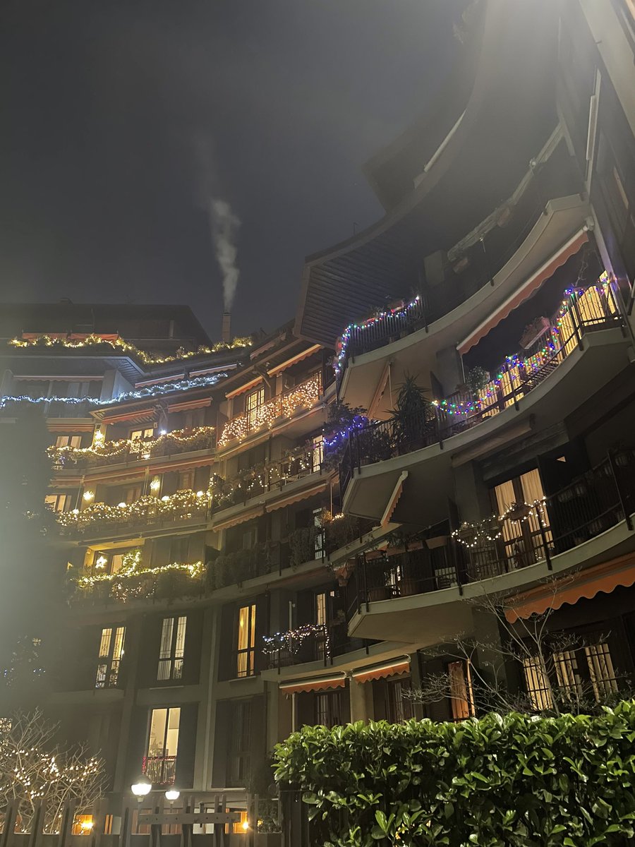 TroubledManf's tweet photo. il nostro condominio ci tiene alle decorazioni luminose natalizie https://t.co/PUqDj0xzxe