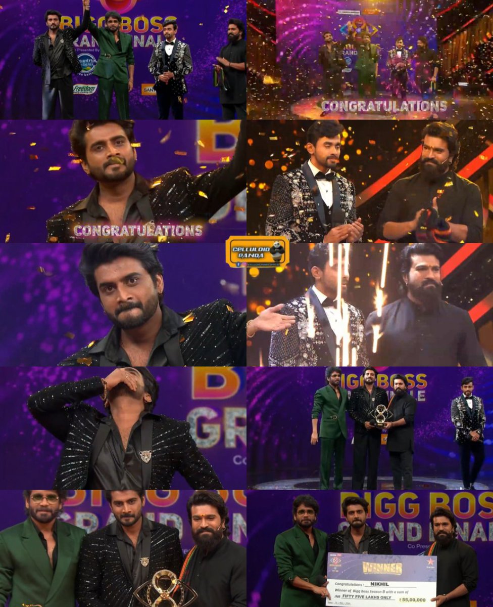 vickygoud_24's tweet photo. #BiggBossTelugu8 #NikhilMaliyakkal 
#RamCharan #Nagarjuna 
Pic credits :- @celluloidpanda https://t.co/zqCDNGd5mU