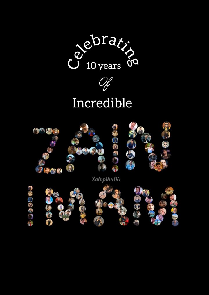 THE ZAIN IMAM DAY 

#10Yearsofzainimam