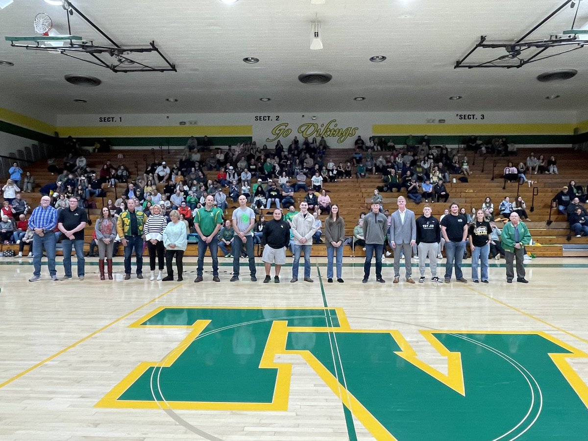 Congrats to the 24-25 Tippecanoe Valley Wall of Fame inductees! #GoVikings
