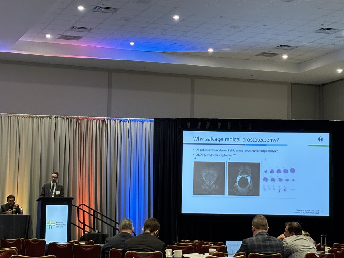 Brett Friedman, MD MPH (@brettjfriedman) on Twitter photo Dr. Rodrigo Pessoa on Salvage Prostatectomy:
💡BCR PCa shouldn’t be reflexively placed on ADT
🤝make it a multi-disciplinary decision
⚖️ Most difficult sRP primary tx = Brachy; less difficult = focal
<a href="/UroR_Pessoa/">Rodrigo Pessoa</a> <a href="/FlaUrological/">Florida Urological Society (FUS)</a> <a href="/MoffittGUOnc/">Moffitt Urologic Oncology Fellowship</a> #FUS24 Dr. Rodrigo Pessoa on Salvage Prostatectomy:
💡BCR PCa shouldn’t be reflexively placed on ADT
🤝make it a multi-disciplinary decision
⚖️ Most difficult sRP primary tx = Brachy; less difficult = focal
<a href="/UroR_Pessoa/">Rodrigo Pessoa</a> <a href="/FlaUrological/">Florida Urological Society (FUS)</a> <a href="/MoffittGUOnc/">Moffitt Urologic Oncology Fellowship</a> #FUS24