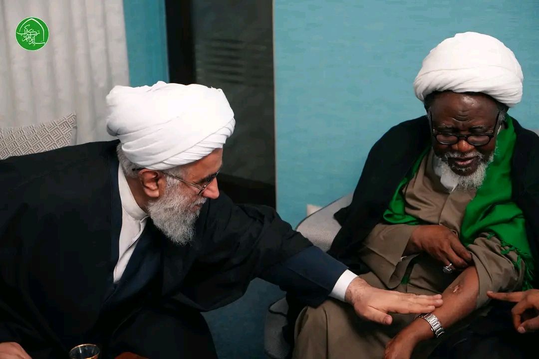 JawadAbubakar7's tweet photo. "We're much aware that this world is terrain of trials. That's why we stood firm in the path of Allah. Because we have a goal that we hope Allah will one day be fulfilled." 

— Sheikh Ibraheem Zakzaky (H). https://t.co/H3yBMSJUEY