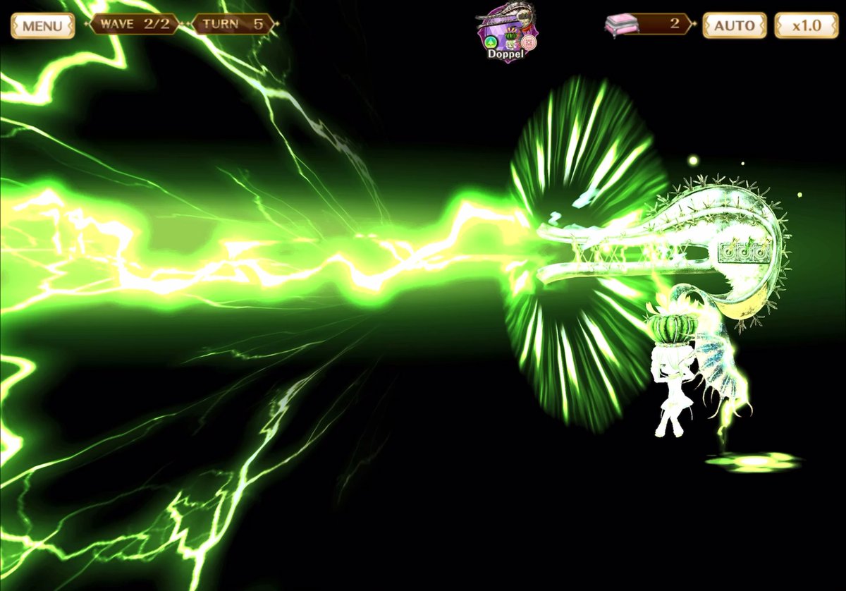 宮尾時雨　マギレコのバトル演出投稿！
anima-madodora.blog/%e5%ae%ae%e5%b…
フルバースト・ヘイトユー
隔意のドッペル Aztekium
武器はスリングショット。電波望遠鏡ステージ
機動力を生かし、隙を見て最大火力の玉を発射
ロックオン＆レバーの音が素敵、時雨超電磁砲と命名
#マギレコ　#マギレコ録画　#宮尾時雨