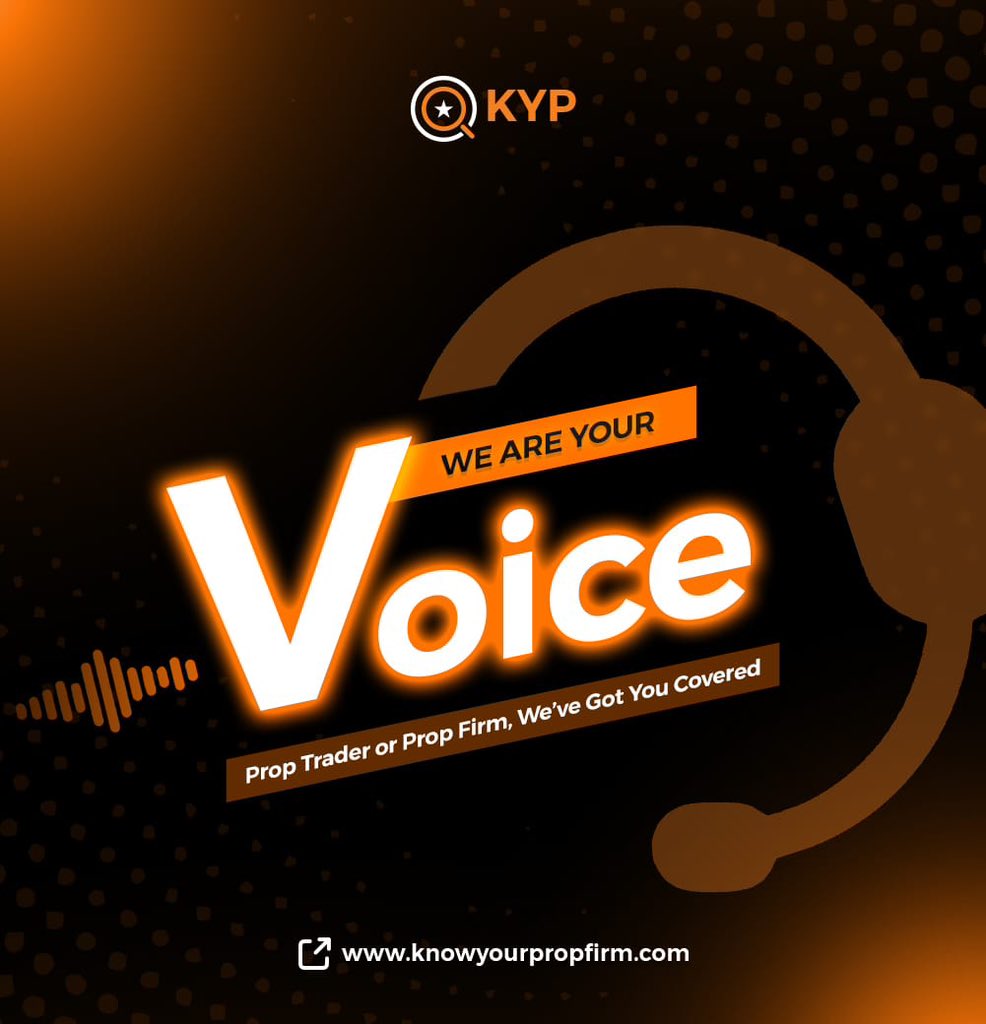 knowyourtradin's tweet photo. Prop traders and prop firms, your stories deserve to be heard! Whether it’s a triumph that fueled your growth or a challenge that tested your resolve, we’re here to amplify your voice. Don’t let your experiences go unnoticed—share them with us. What’s your journey with your prop firm?

#propfirm #knowyourpropfirm #proptrader #forextrader #proptrading #proptrader