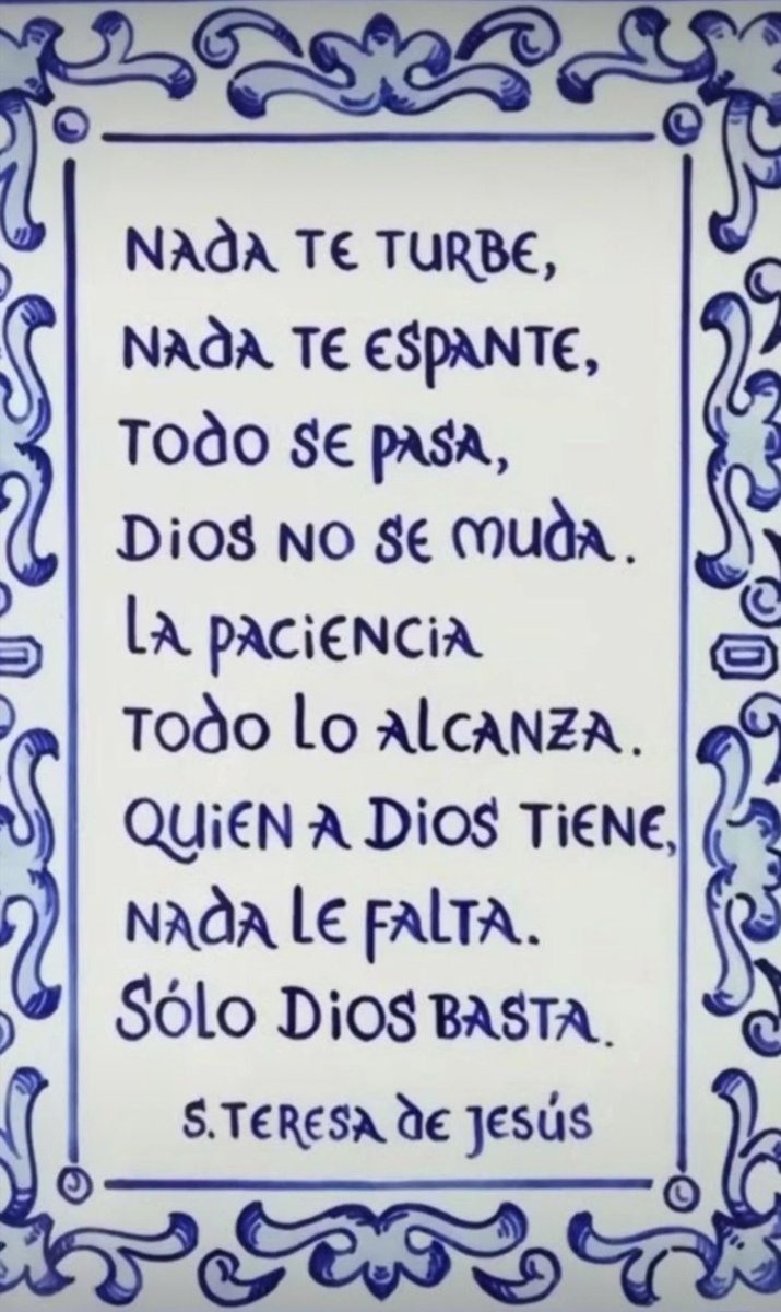 ferminnegre's tweet photo. Una oración de siempre que nos pueda acompañar en lo que nos traerá la semana que comienza. Desde aquí la afrontaremos mejor, sobre todo si nos trae alguna dificultad... https://t.co/5AaBwCMCkW