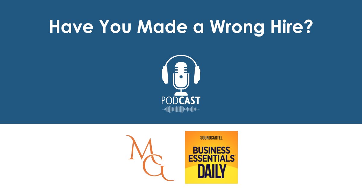 Getting the right team in place is essential.
So, what do you do when you think you have made a poor hiring decision?
I share tips and insights in this conversation with Business Essentials Daily bedaily.com.au/episodes/have-… #leaders #recruitment #influence