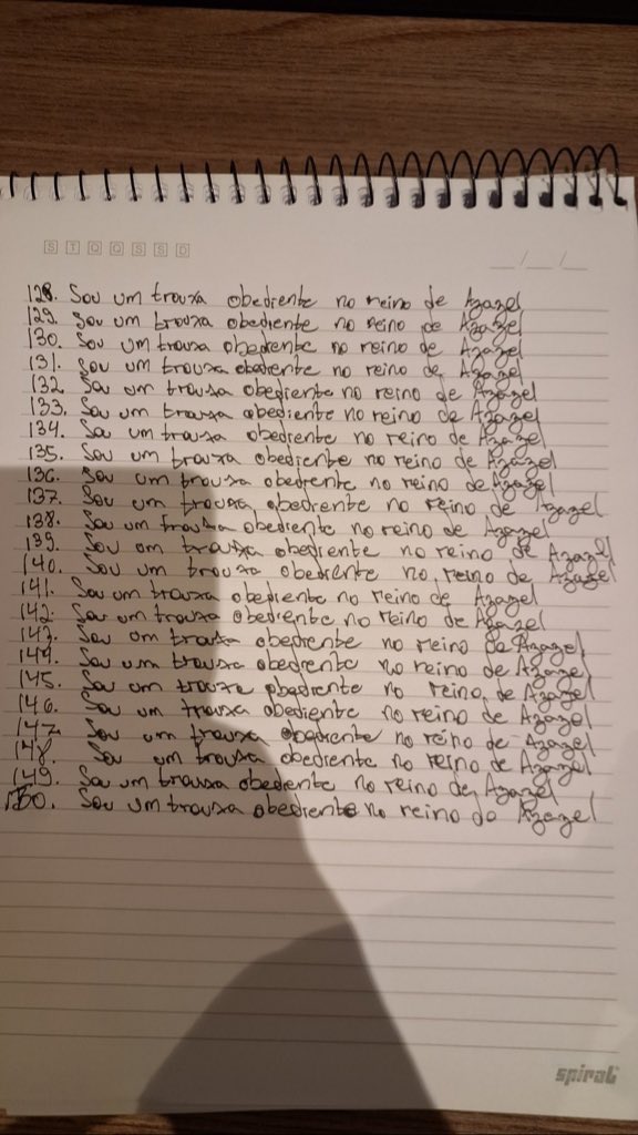 _churchofazazel's tweet photo. Repita o mantra até que seja a única frase ecoando na sua mente corrompida 24/7. https://t.co/5QyxAwSUYI