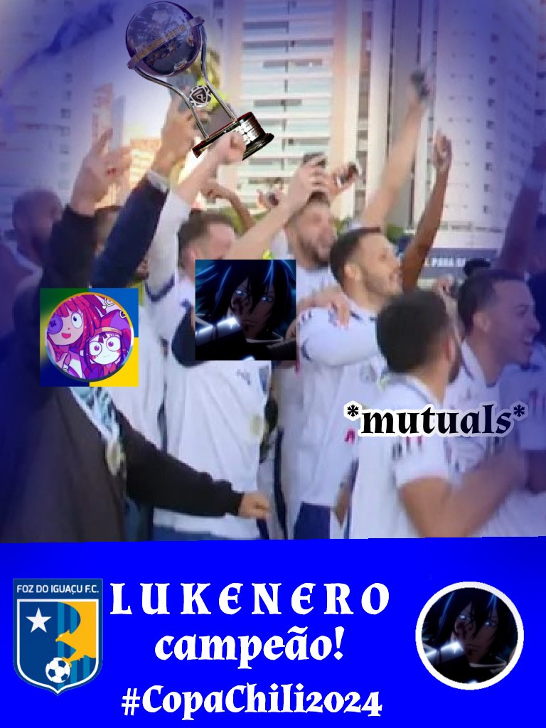 StarlyChili's tweet photo. COM 115 VOTOS NUMA FINAL ZZZZZZ ATÉ DUAS HORAS ATRÁS, @LukeNero220V É CAMPEÃO DA #COPACHILI 2024 APÓS SER VICE ANO PASSADO!
SALVEM O NOVO CORONADO E ATÉ O KARTINENSE ANO QUE VEM! https://t.co/zkWpWqU7Dc