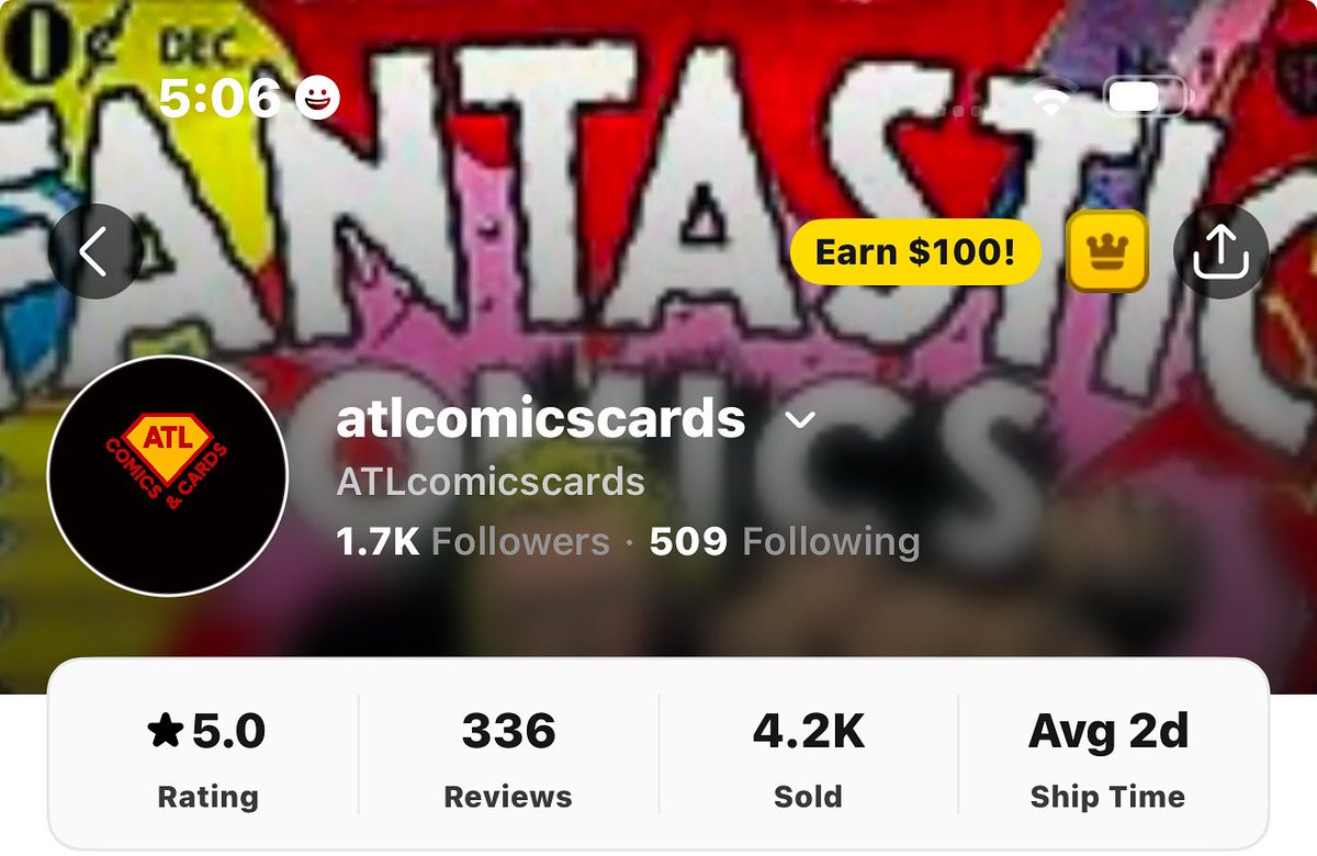 ATLcomicscards's tweet photo. Have you checked out our show on Whatnot? You’re missing out if you haven’t! 

We auction comics/slabs/signed books for $1. It’s fun and fast paced. Check us out 

https://t.co/Z2ytE2nm4Q https://t.co/iOxR06yEwy