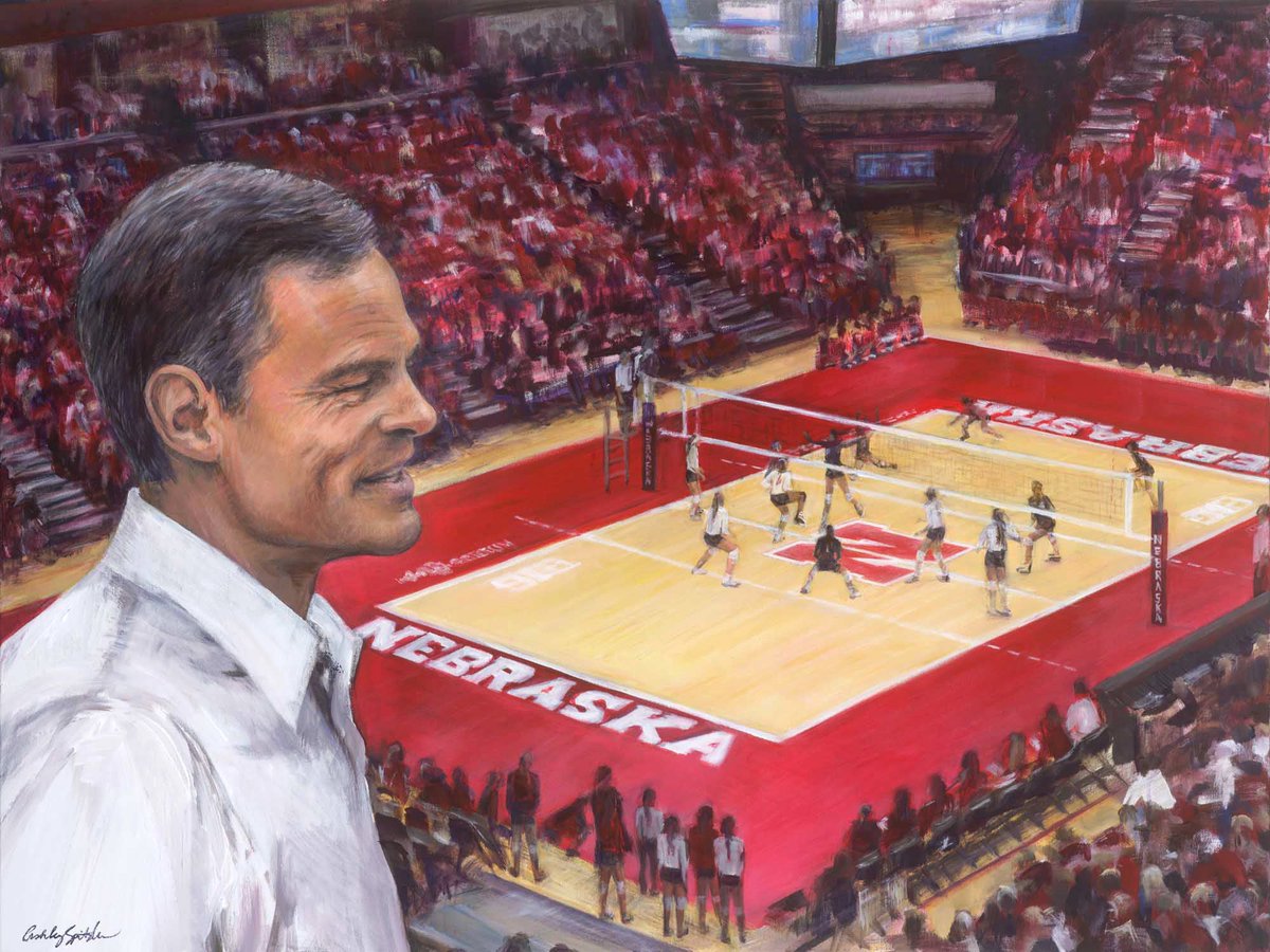 Aspitsnogle's tweet image. They are SO fun to watch! 

Thought I&apos;d do a print giveaway on here to celebrate. If you &apos;Share&apos; this photo, I&apos;ll put you down to win a $135 print of this painting. I&apos;ll draw a winner tomorrow night at 7pm CT. @HuskerVB 

To view more licensed #husker art: ashleyspitsnogle.com/husker-artwork