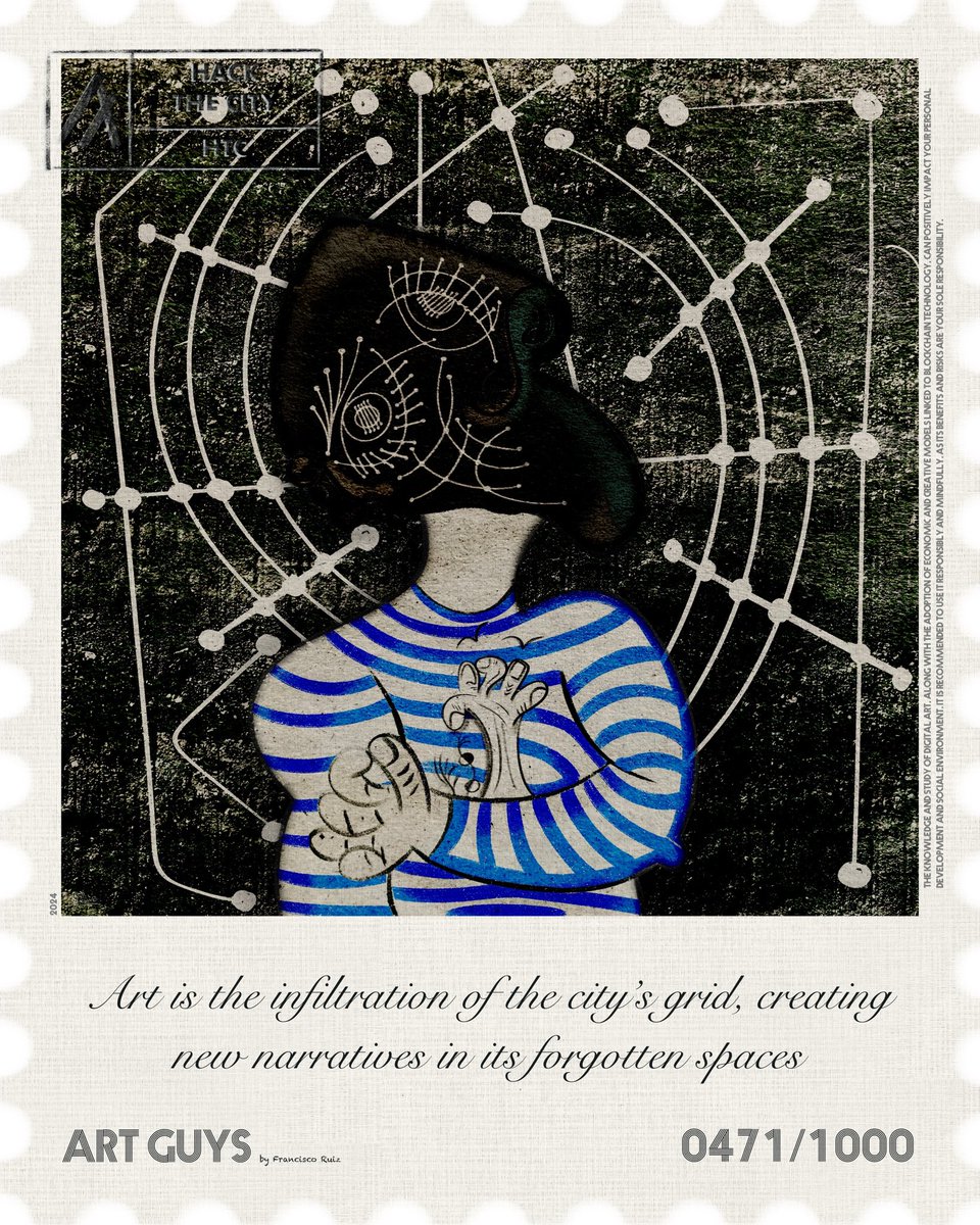 FunkyRaccoons's tweet photo. Art is the infiltration of the city’s grid, creating new narratives in its forgotten spaces
#ARTguys https://t.co/A9HDTAiaMi