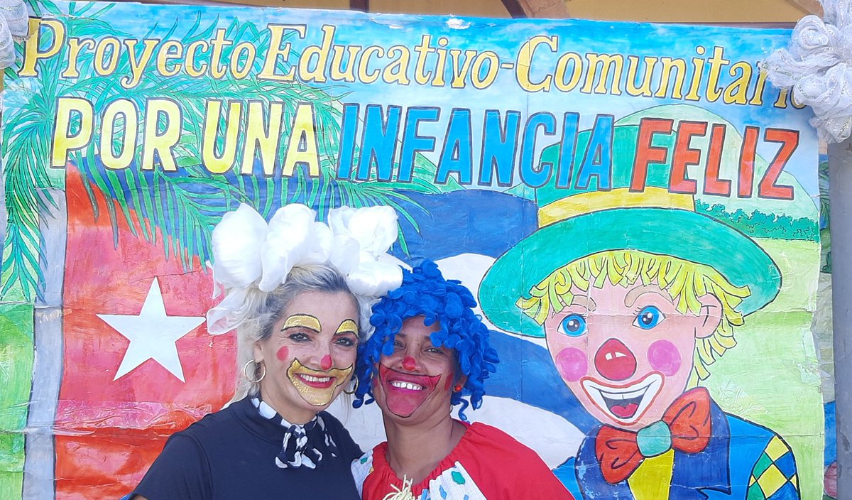 Una jornada muy feliz para los niños del Consejo Popular Sierra Caballos celebrando su día junto al Proyecto Educativo-Comunitario "Por una Infancia Feliz", como cada mes. #SentirPinero #IslaDeLaJuventud <a href="/DiazCanelB/">Miguel Díaz-Canel Bermúdez</a> <a href="/LorenzoOsbel/">Osbel Lorenzo</a> <a href="/EnaReyesTorre/">Ena Reyes Torres</a> <a href="/btan0987/">Naima Ariatne Trujillo</a> <a href="/EducacionIJ/">Educación Isla de la Juventud</a>