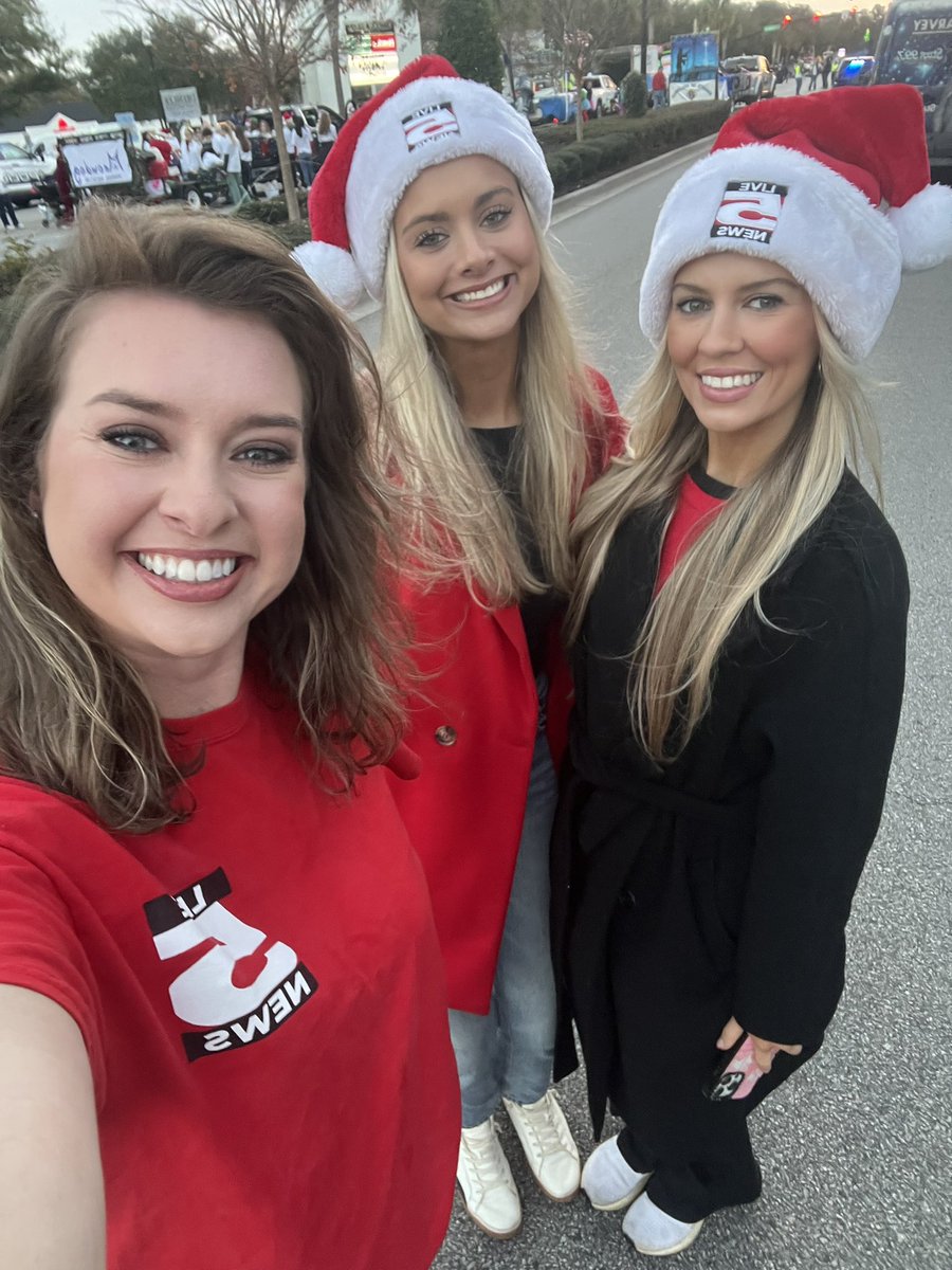 We’re ready for the Mount Pleasant Christmas Parade! <a href="/AbbeyWaltonTV/">Abbey Walton - Live 5 News</a> <a href="/CarlieBakerTV/">Carlie Baker</a> <a href="/Live5News/">Live5News</a>