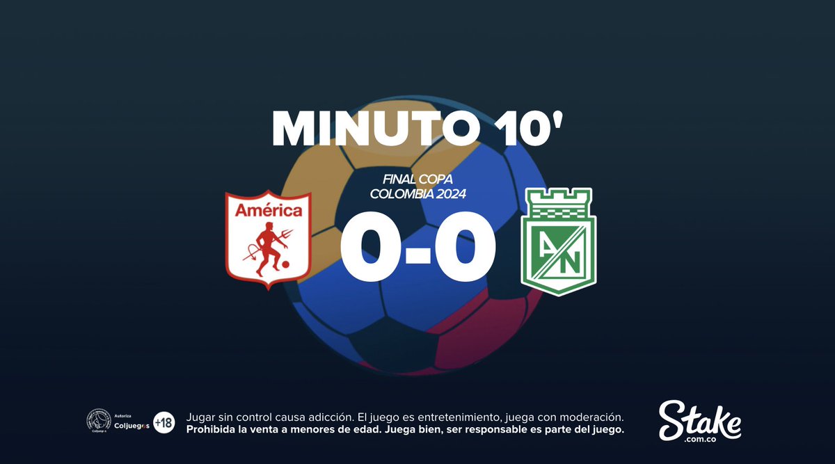 StakeColombia's tweet photo. Vergara intenta con su jugada patentada y Ospina le impide el gol con una gran atajada.

Apuesta aquí: https://t.co/uhpHloXBe5 https://t.co/vcvoEuw385