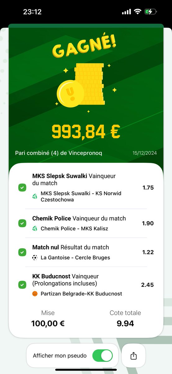 Vincepronoq's tweet photo. @NostraaPro Bonne journée aujourd’hui ! Suivez moi la team 🙏 https://t.co/CTRuieKPpX