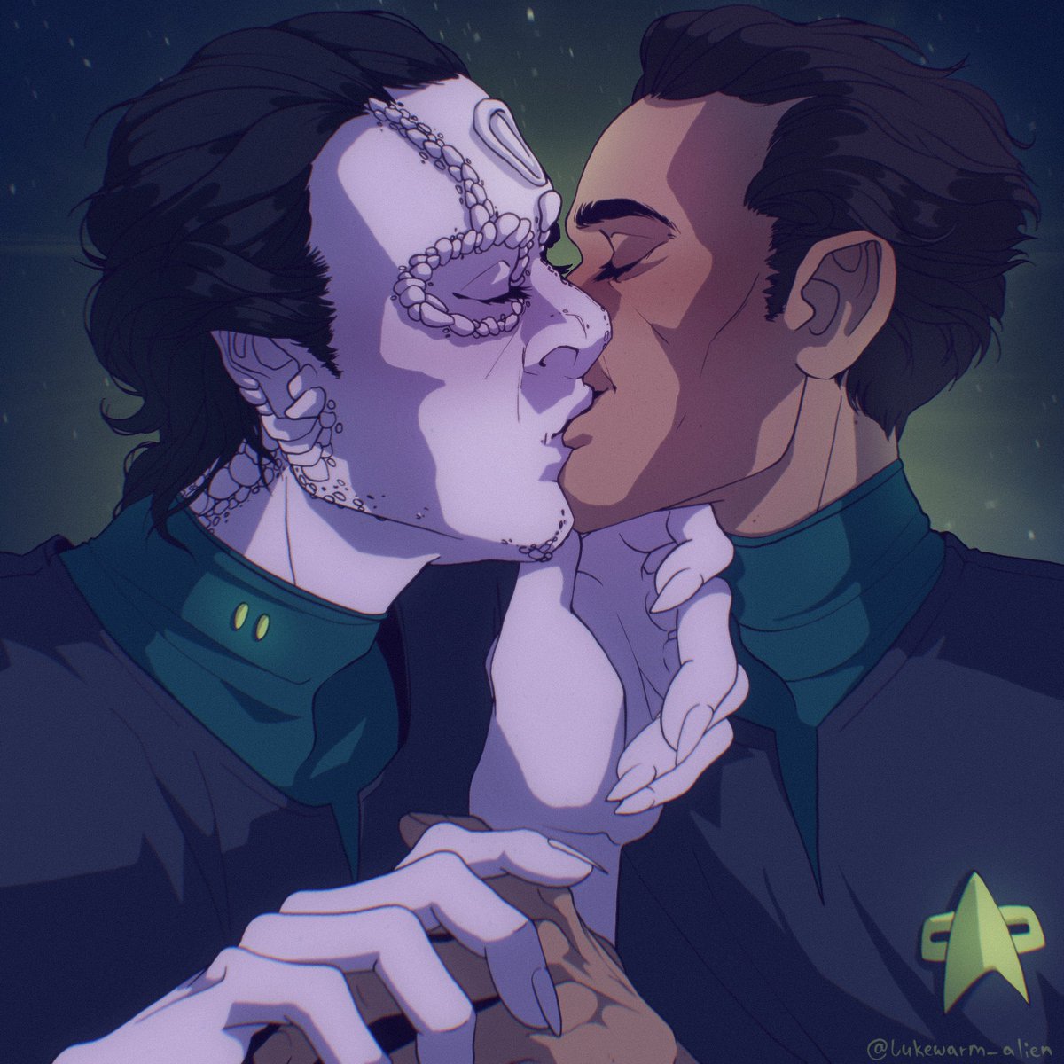 „I really don’t care where we end up as long as we’re together„

#LowerDecks #Garashir #StarTrekLowerDecks