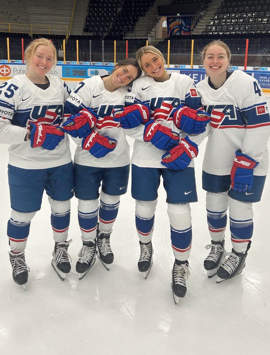 Minnesota Women's Hockey (@gopherwhockey) on Twitter photo Congratulations to Peyton Hemp, Abbey Murphy, Ella Huber, and Sydney Morrow on their Six Nations Tournament Championship victory! γ½οΈπΊπΈ
These #Gophers and <a href="/usahockey/">USA Hockey</a> took home the gold with a 5-3 win over Canada! Congratulations to Peyton Hemp, Abbey Murphy, Ella Huber, and Sydney Morrow on their Six Nations Tournament Championship victory! γ½οΈπΊπΈ
These #Gophers and <a href="/usahockey/">USA Hockey</a> took home the gold with a 5-3 win over Canada!