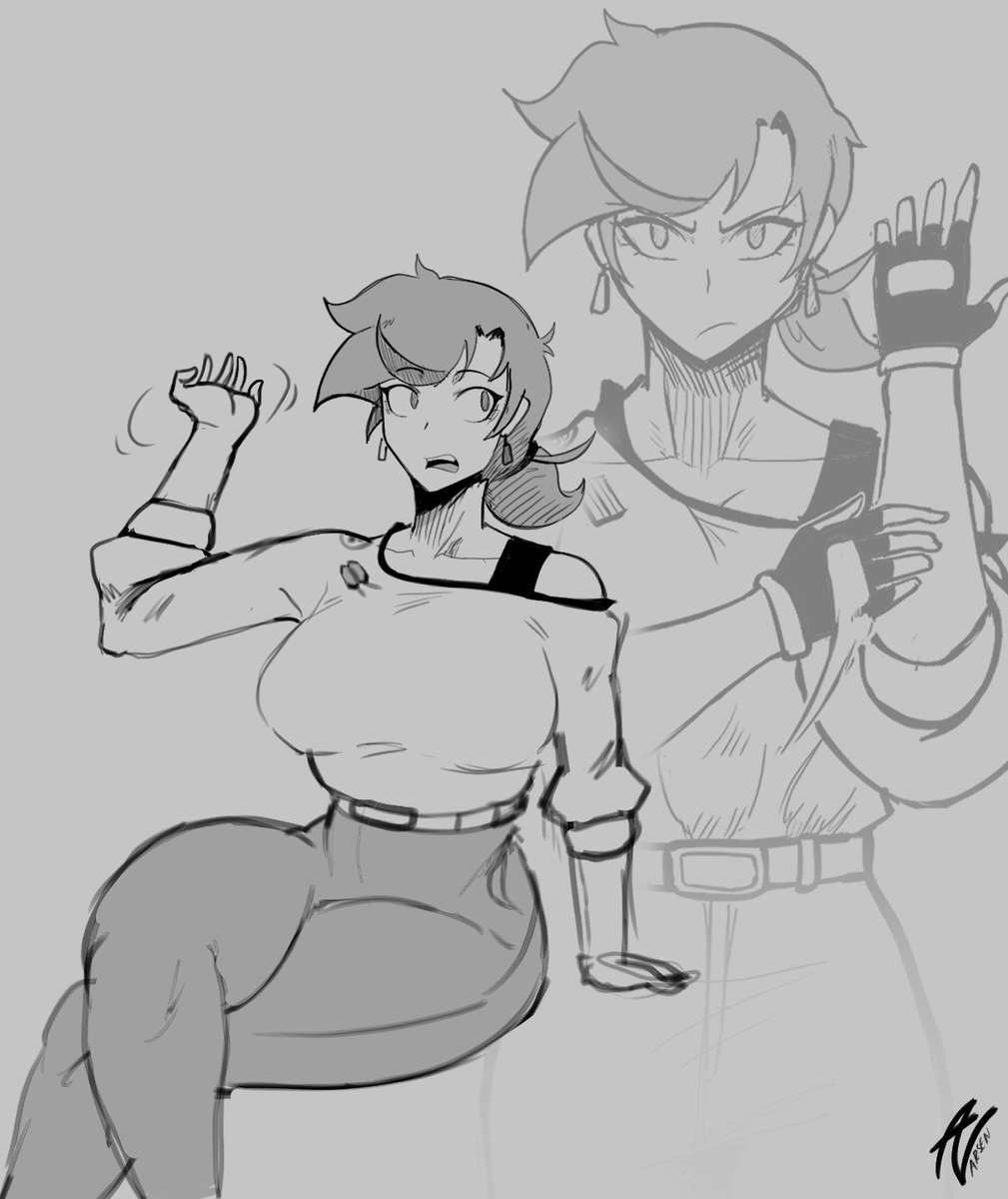 ArsenDraws's tweet photo. Mona
#OC #Sketch https://t.co/pLlF04TQHl