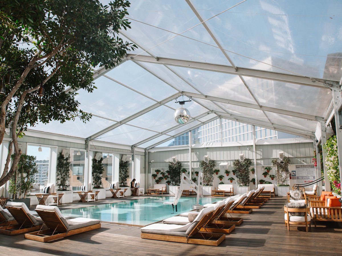 It may be winter but we're forever poolside all year round 🌴