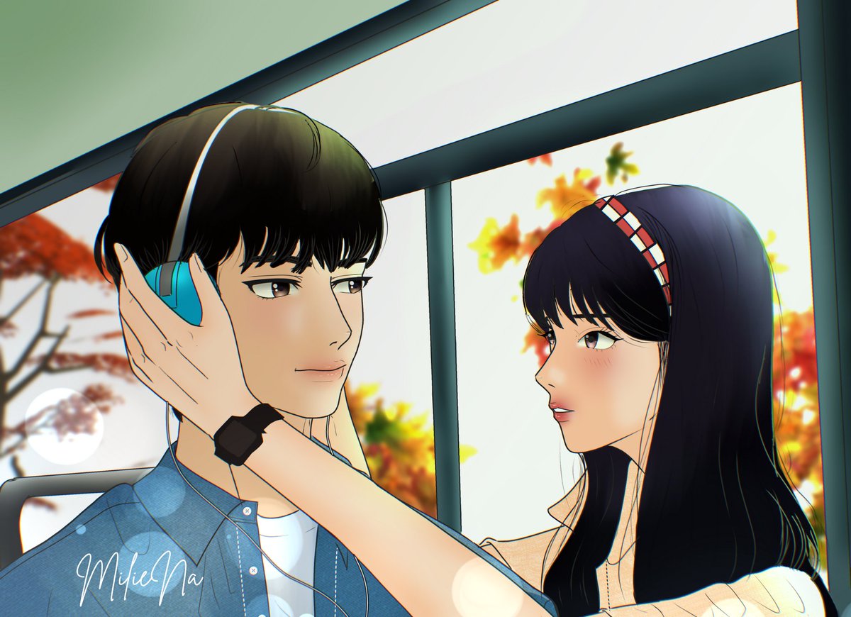 Fan art from #kdrama "Lovely runner" ❤️
Im Sol and Ryu Sun-Jae ~