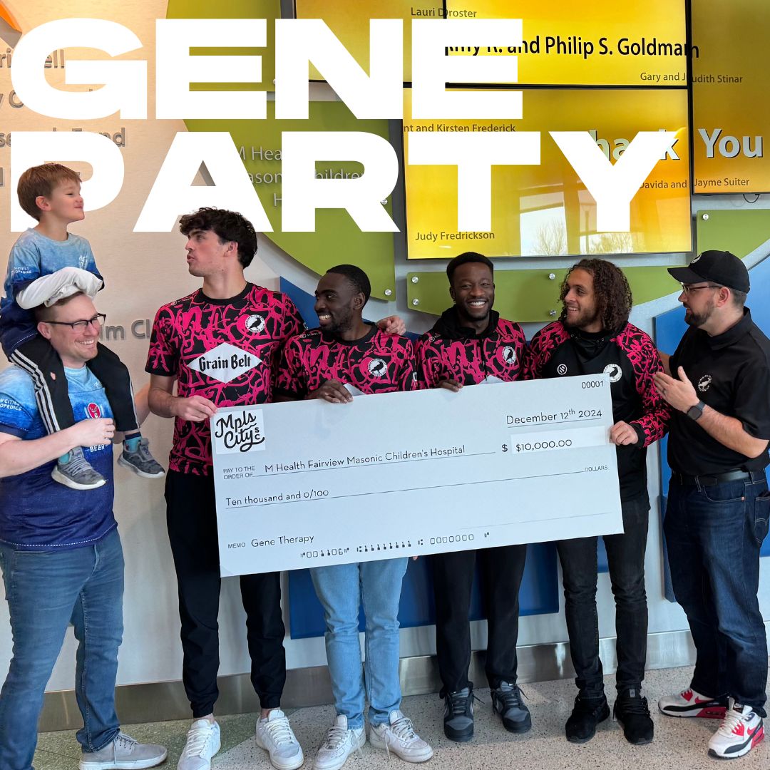 THANK YOU to everyone who was inspired by Evan Menk and helped us raise $10,000 for advanced gene therapy research by M Health Masonic Children's Hospital #OurCityOurCommunity