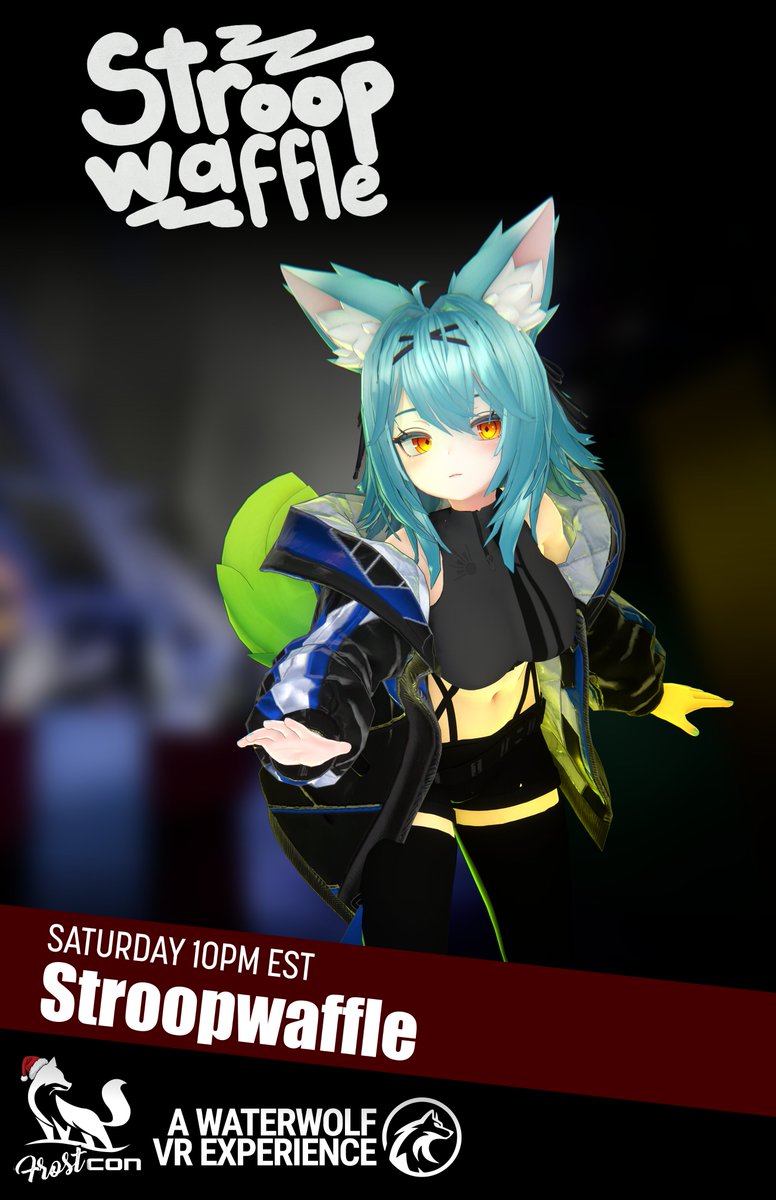 Waterwolf (@waterwolftown) on Twitter photo Up next in our DJ posters, we have <a href="/Engineerisaac/">Engineerisaac</a> B2B with <a href="/ImaGunnerVII/">OyeM8 (gun)</a> and <a href="/masterpj55/">PJ/Laserstroopwaffle</a>!
#foxxcon #frostcon #vrchat #waterwolf
<a href="/VRChat/">VRChat</a> Up next in our DJ posters, we have <a href="/Engineerisaac/">Engineerisaac</a> B2B with <a href="/ImaGunnerVII/">OyeM8 (gun)</a> and <a href="/masterpj55/">PJ/Laserstroopwaffle</a>!
#foxxcon #frostcon #vrchat #waterwolf
<a href="/VRChat/">VRChat</a>