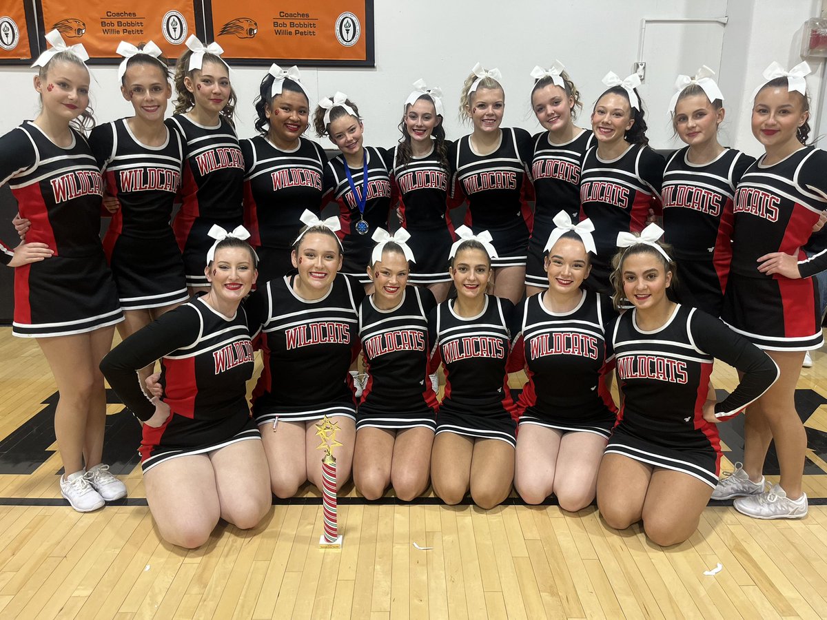 FHS Competition cheer bringing home the Gold 🥇at Beavercreek. #GoCats