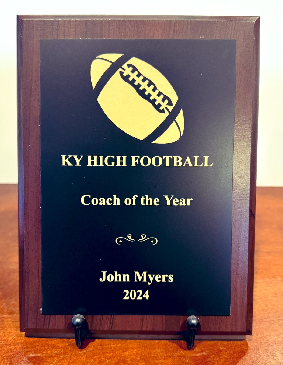 ⭐️2024 KY HIGH FOOTBALL⭐️

COACH OF THE YEAR: JOHN MYERS 
   ——————————————

In his first season at Barren County, Coach Myers took over a 5 win team from the previous season and tied a school record with 10 wins. Reaching milestones the Trojans haven’t seen in decades!

🏈10-3