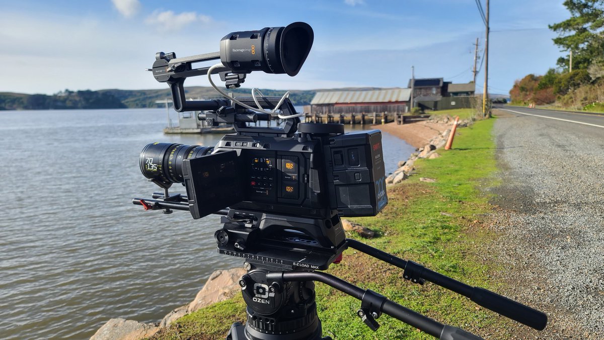 On Tomales Bay in Marin County, CA, filming for documentary on #PointReyes National Seashore on new <a href="/Blackmagic_News/">Blackmagic Design</a> 12K URSA Cine LF. This camera holds incredible technology and generates a magnificent image. Stay tuned for more. Thanks to the boys over at <a href="/coremicro/">COREMICRO</a>.