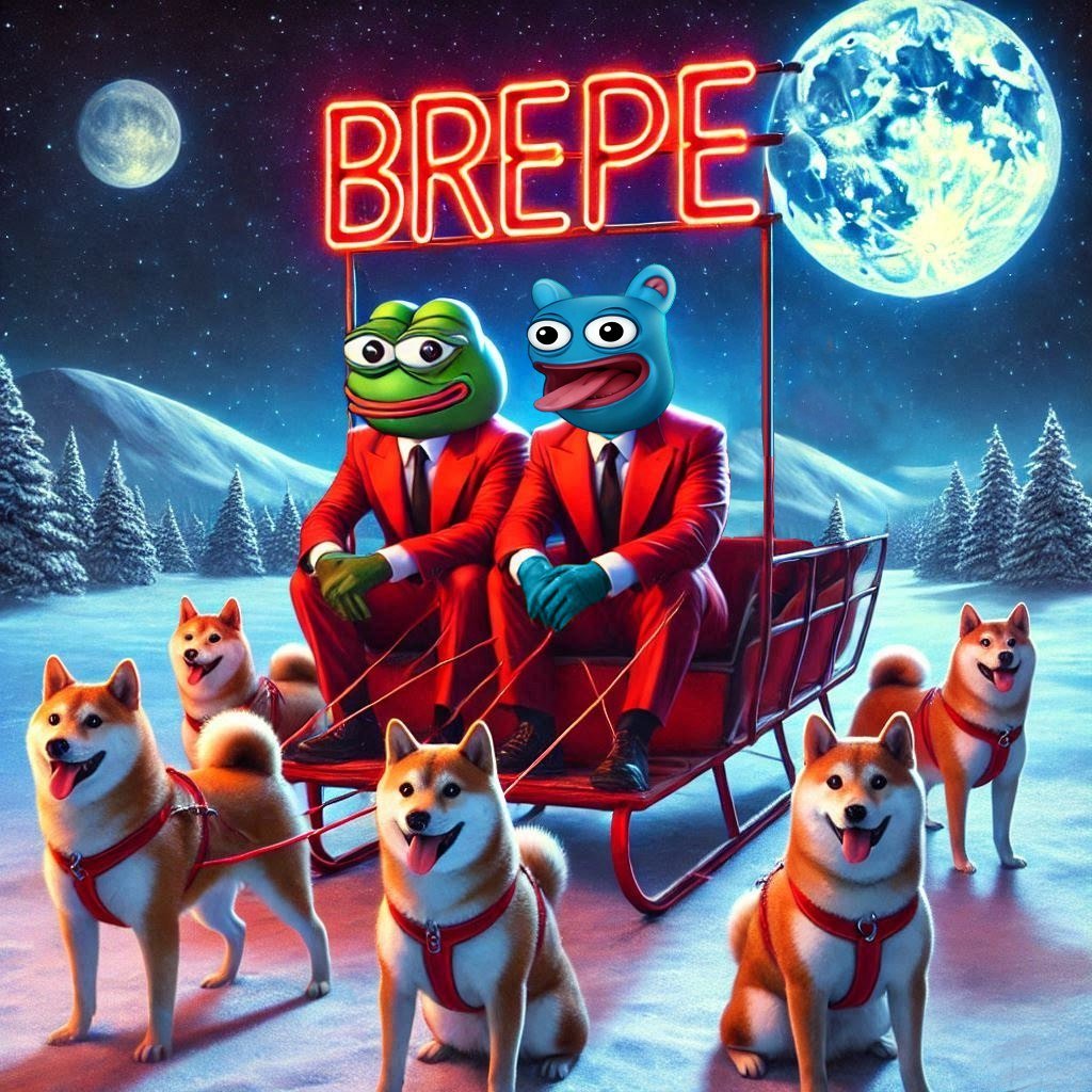 2memes1coin's tweet photo. We Will Have The Countdown On The Site Ready. Christmas Going To Be Fun. Hold On To Your $BREPEs #2Meme1Coin #MemeCoin https://t.co/CSjzHiQ02A