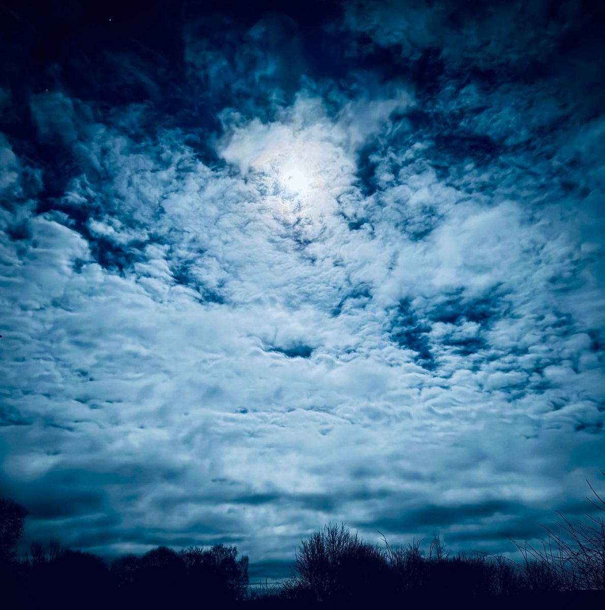 Last night's #StetWalk showed this lovely sky! 🤩