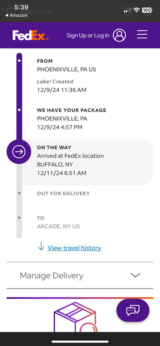 Mr_Beekeeper's tweet photo. @FedExHelp my package seems to be stalled at your facility in Buffalo, where it arrived on the 11th. Amazon is showing delivery on the 19th. Do you have an 8 day delivery backlog in Buffalo? https://t.co/gWSXtz4Vku