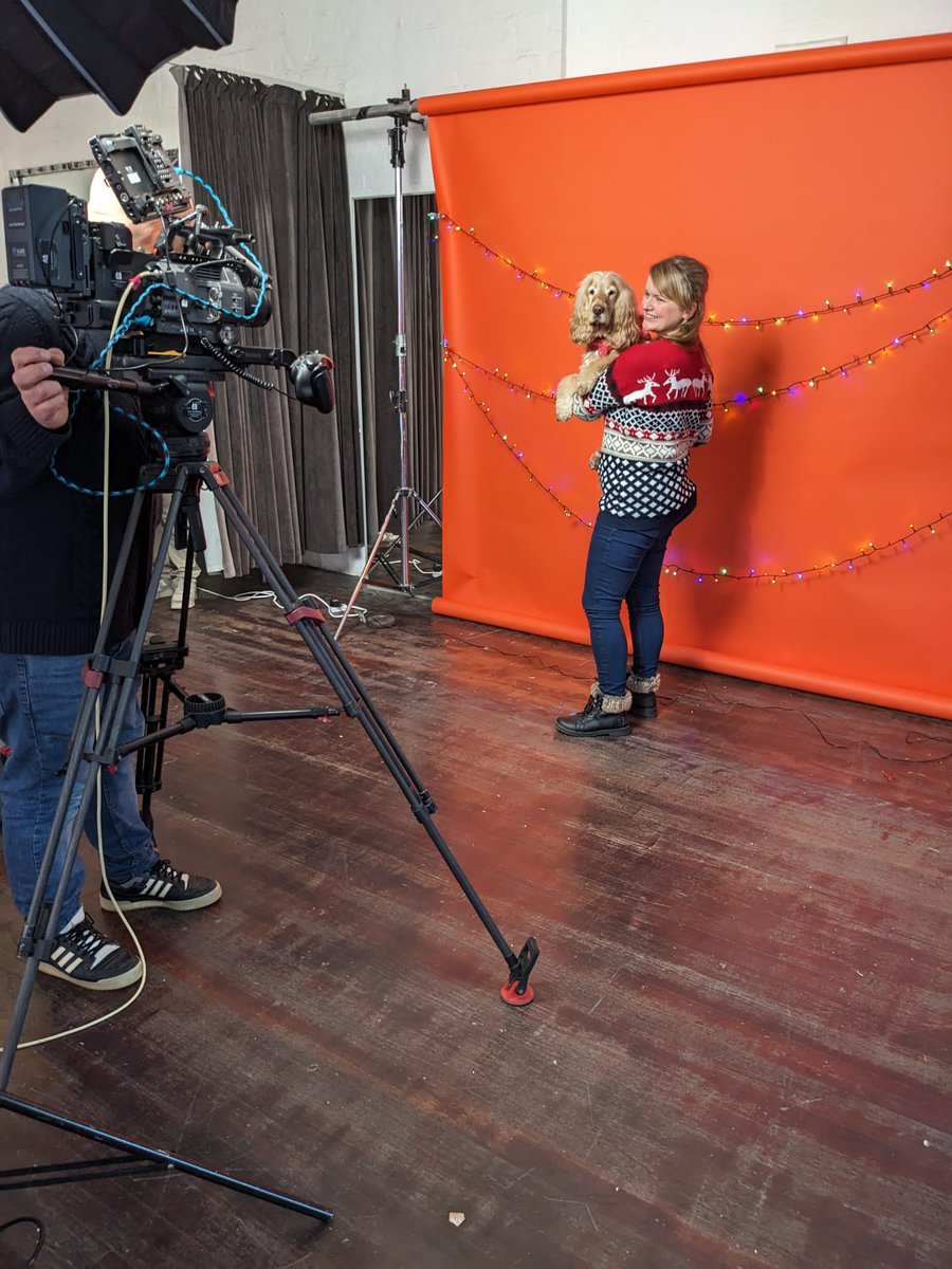 Exciting news!  📺 🐶🐾❤️🎅🎄🎁
We will be on the show called "This is Deaf", showing on tv tomorrow: 
8am on Film4 and 7pm/10pm on TogetherTV 😁 📺  (Mon 16th Dec)
 
We hope you will enjoy the programme. It's all about Christmas 🎄 🎅 You'll see <a href="/HearingDogs/">Hearing Dogs for Deaf People</a> Albert and me on it!