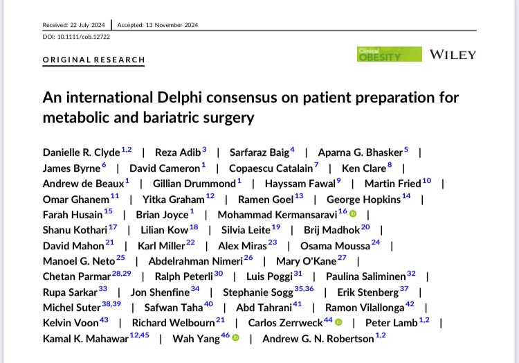 robertson__a's tweet photo. Pleased to share our latest publication aiming to create international consensus on pathways to bariatric surgery 

https://t.co/GsMVxVLCNM

@WahYangMD @OMGhanemMD @AbdTahrani @Nimeri_MD @shanu_kothari @T4UGIS @GlobalObesityCo @acdebeaux @drcdparmar @ProfessorYitka https://t.co/gGCwPiQsZV