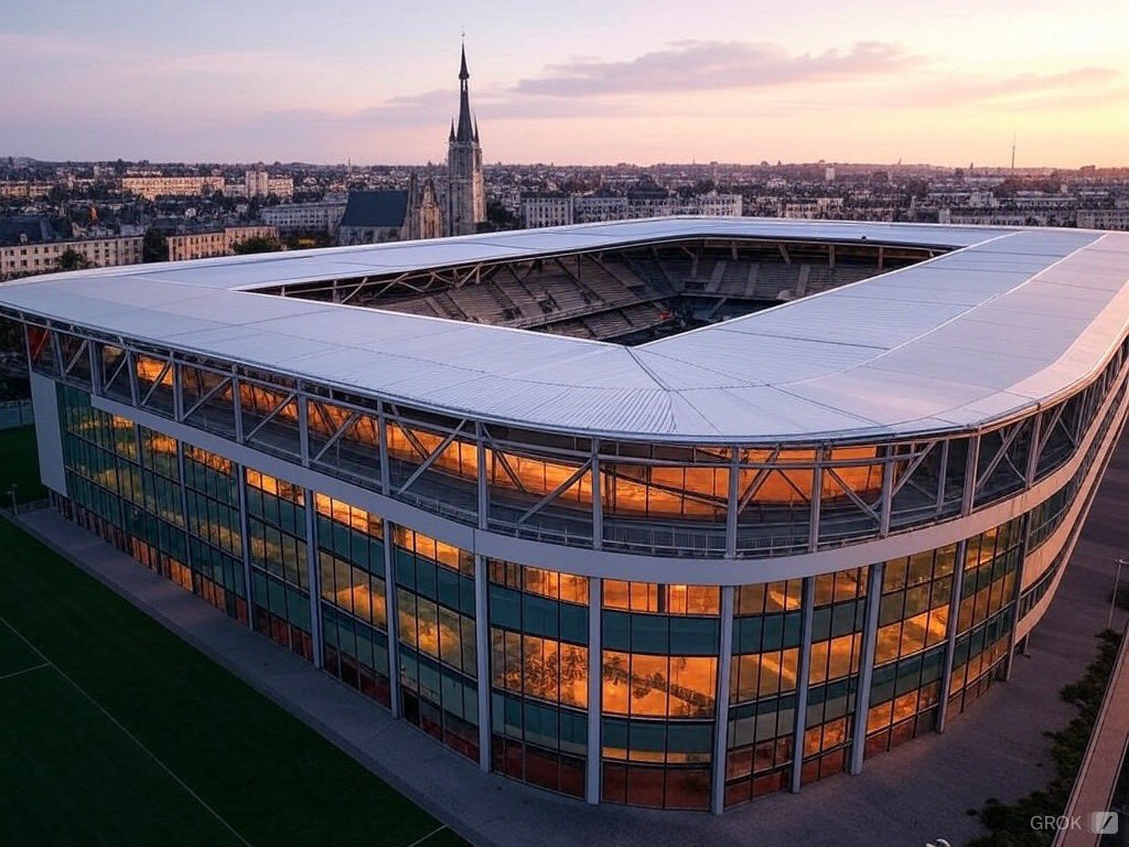 🚨 Iwan Postel, président du FC Rouen, a présenté au Journal du Dimanche le projet “𝐑𝐨𝐮𝐞𝐧 𝐀𝐫𝐞𝐧𝐚” 🏟️ : un stade ultramoderne de 40 000 PLACES, ouvert à tous types de spectacles ! 

🤑 Financé par des fonds privés et soutenu par les collectivités, ce complexe 𝘃𝗶𝘀𝗲 𝗮̀