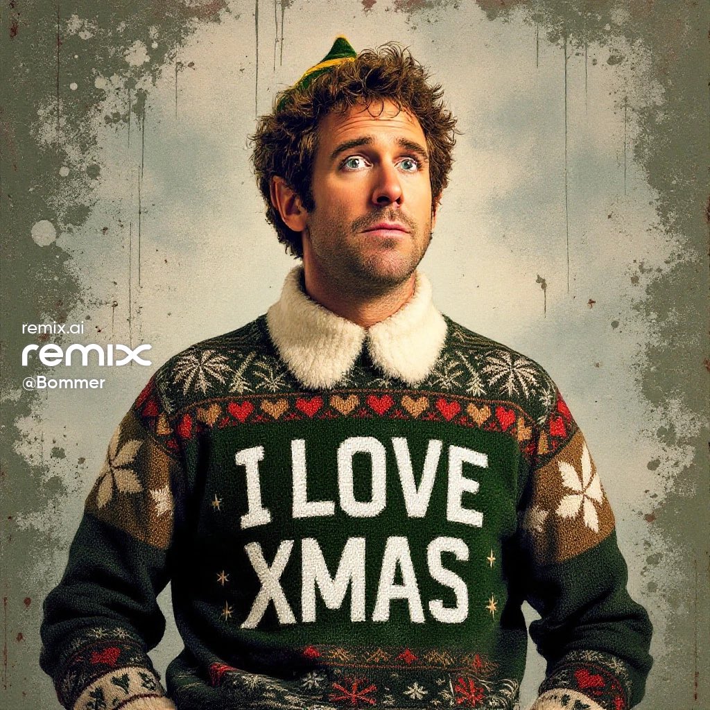 getremixai's tweet photo. the Daily Remix today is "holiday sweaters"
it's swedah weatha https://t.co/rFqi9boz41