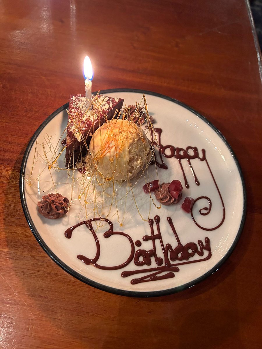 Cfulvio's tweet photo. A total triumph! Amazing birthday meal and festive atmosphere @Macreddin last night. The detail in flavours and presentation for each dish was impressive. Great evening ππ
#notanadjustafan https://t.co/AHTKLvTg1y
