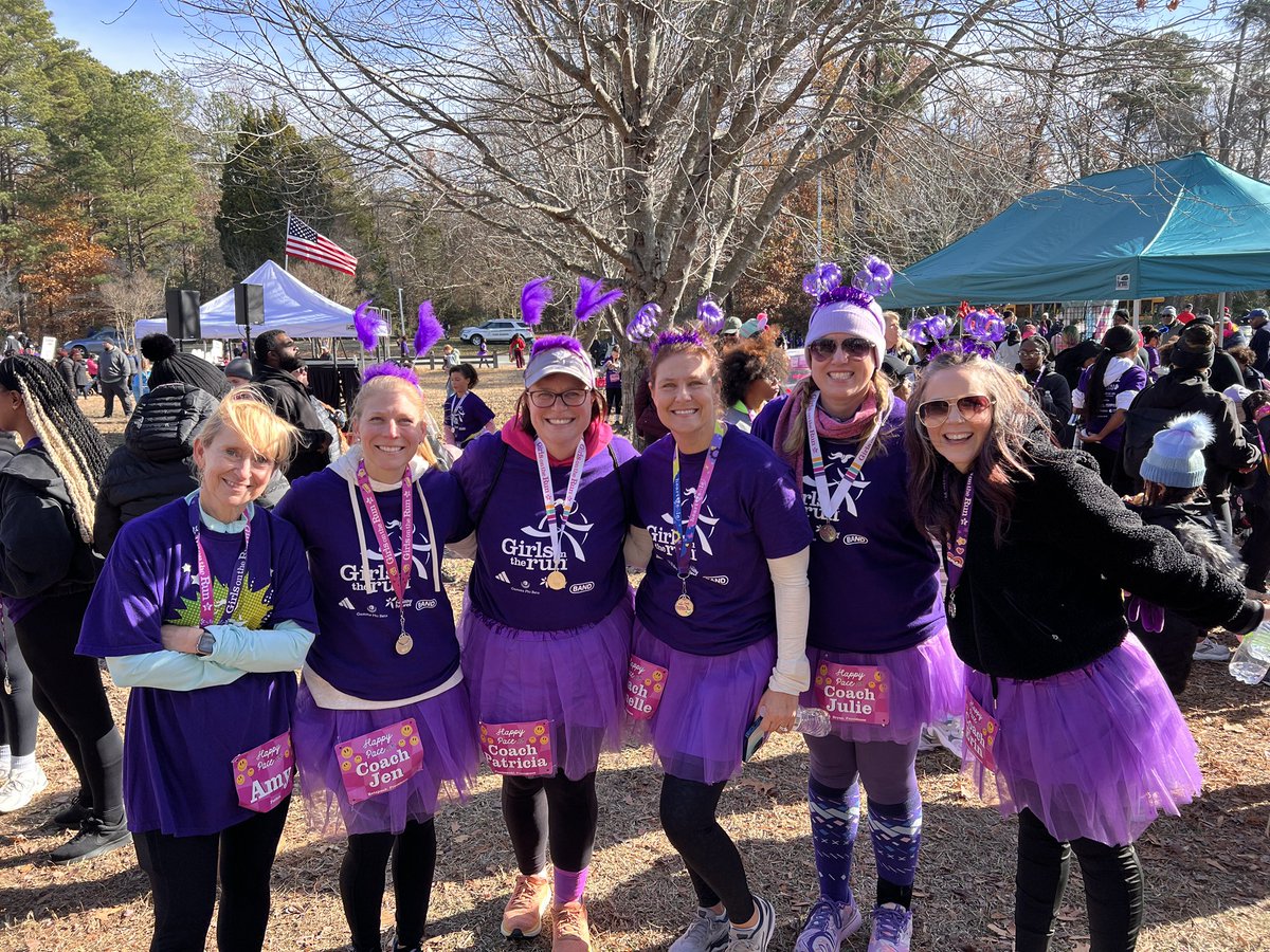 What a great day for a 5k! Our Girls on the Run team gave it their all at the annual race. Way to go, girls! <a href="/vbschools/">VBSchools</a>