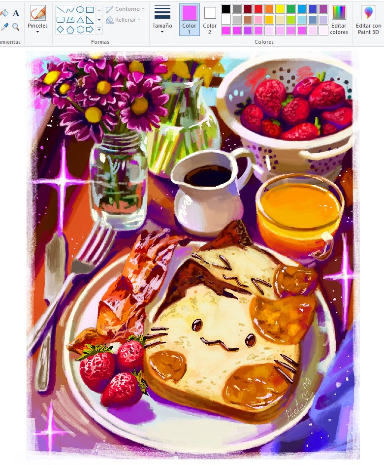 catos breakfast 👍
