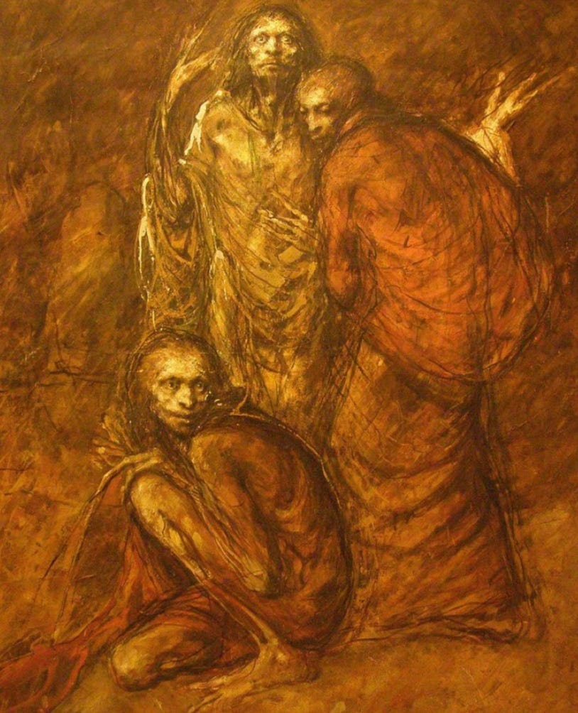 EusebioCalonge's tweet photo. "Perturbar lo visible para reanimar su visibilidad". Esto que dice Bernar Noël me parece esencial para que surja la teatralidad.

🎨Peter Ondreička https://t.co/6dDbWTznKQ