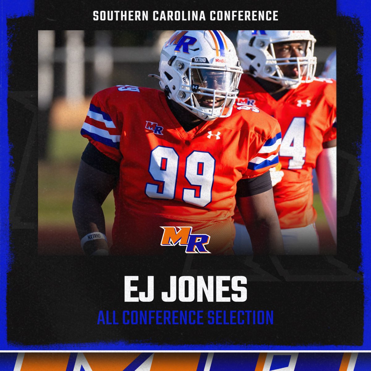 Congratulations to our Defensive All Conference Selections! 
Defensive Lineman - Manny Lewis
Linebacker - Evan Culicerto 
Defensive Lineman - EJ Jones