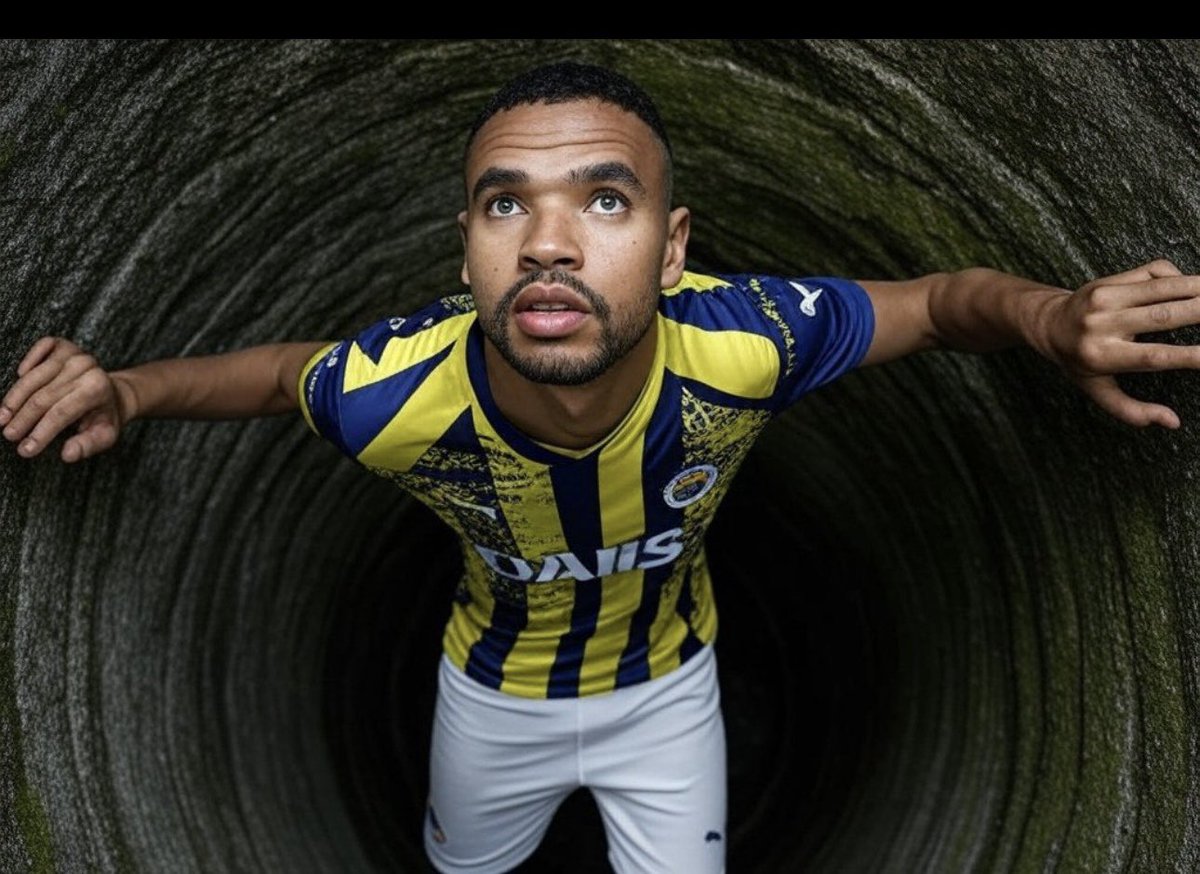 Grok, kuyudan çıkan En- Nesyri’yi resmetti.