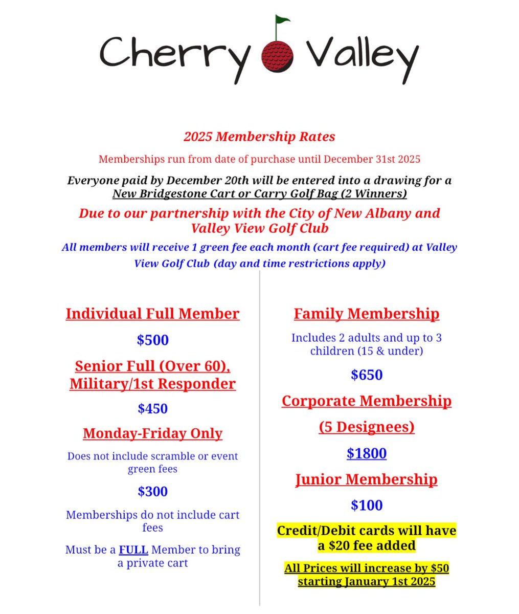 Valley3Cherry's tweet photo. 5 days left for a chance at a new golf bag! https://t.co/rfBLyWcQia