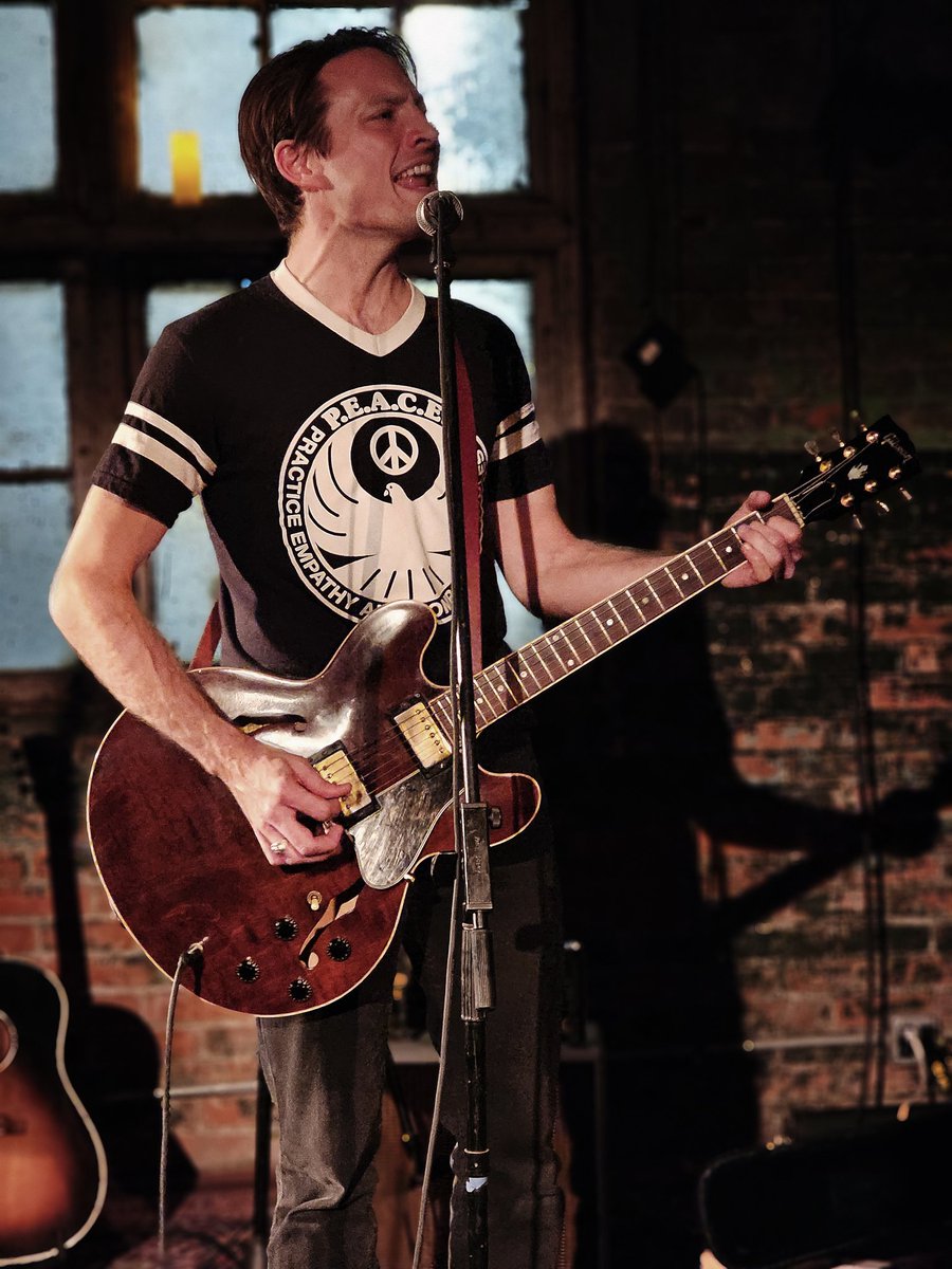 MerryGarbutt's tweet photo. Show three of four with Luke Bentham, Peter van Helvoort, Drew Thomson and Brandon Jagersky at The Mule Spinner in #Hamilton on Dec. 14, 2024. Such an amazing showcase of talent in a very cool venue. https://t.co/tzF8HmgraK