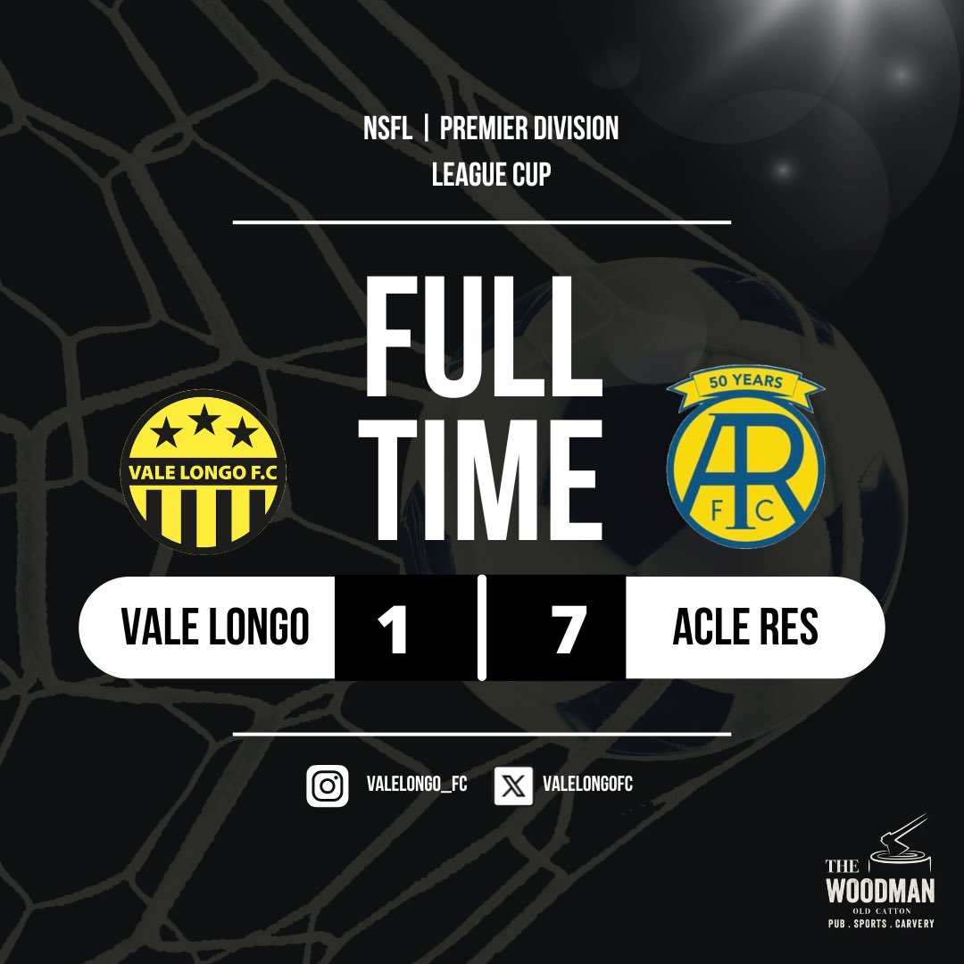 valelongofc's tweet image. Today was not our day! Extremely sloppy first half killed the game for us. 
We go again in 2025!

#vale #upthelongo