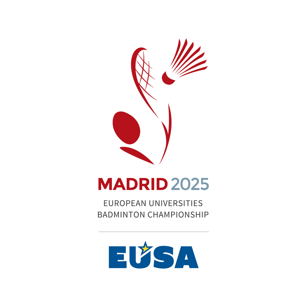 🎉🏆 The 2025 European University Badminton Championship is coming to Madrid! 🏸

🚨 Registrations are OPEN!
Start today, Dec 15, and join Europe’s best university players! 🌍

⏲ Don’t wait—secure your spot now!

👉Register here: 🔗badminton2025.eusa.eu

#MadridEUC2025