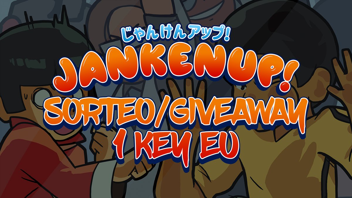 🎯 #SORTEO de 1 KEY JankenUp! (1 EU)
#PS4 #PS5 #PlayStation 

📝Rules:
📌 Follow to <a href="/humitagames/">Humita</a> , <a href="/Dolores_Ent/">Dolores Entertainment</a>  and <a href="/WaddysWDS/">🏆WaddysWDS🏆</a>
📌 Repost
📌 Tag 2 Friends

#JankenUp #Giveaway #IndieGame #TrophyHunter