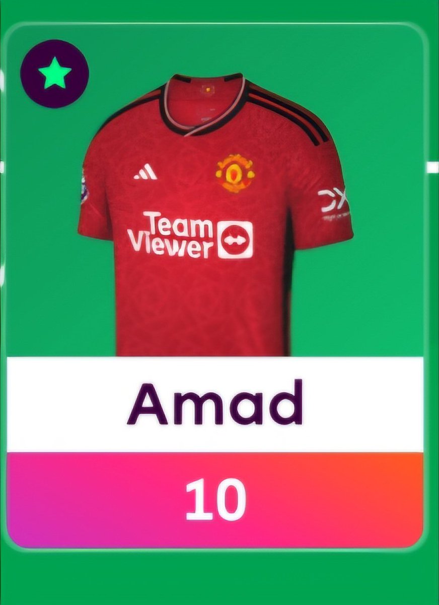 FPL_Neves's tweet photo. Amad Diallo for Ballon d'Or 😍 https://t.co/kke2baXGNX