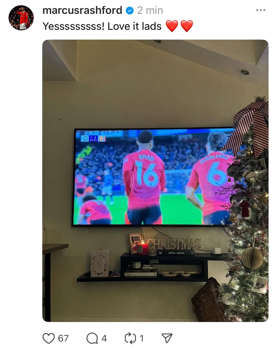 FabrizioRomano's tweet image. 🔴👀 Marcus Rashford from home: “Yesss! Love it lads ❤️”.