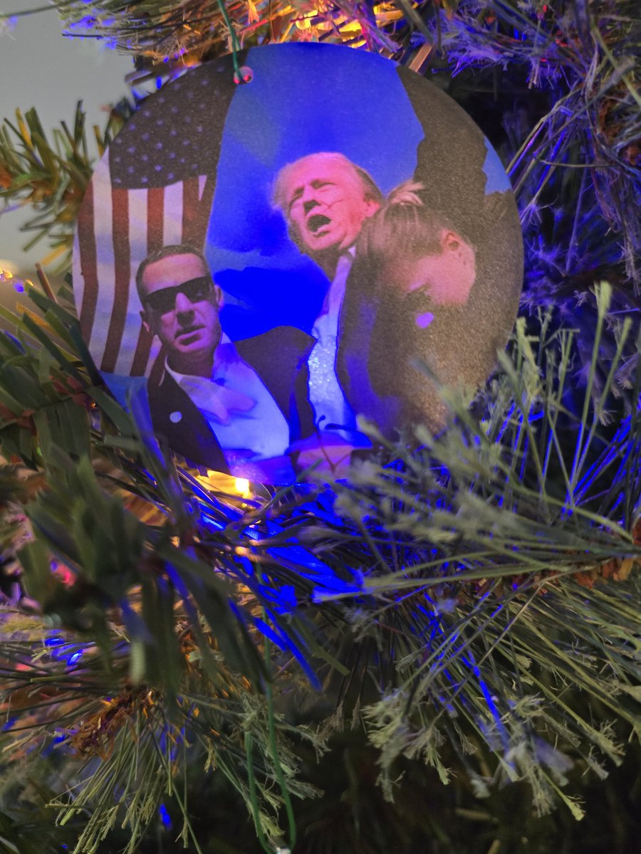 bridgetw81's tweet photo. @realDonaldTrump @DonaldJTrumpJr @IvankaTrump  I love my Trump Tree ♡♡ https://t.co/VXrWpUTPQZ